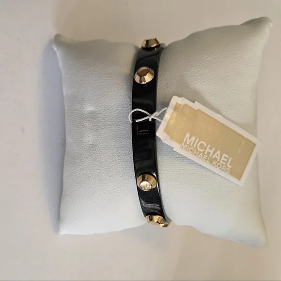 Michael Kors Black and Rose Gold Bracelet - Picture 2 of 3